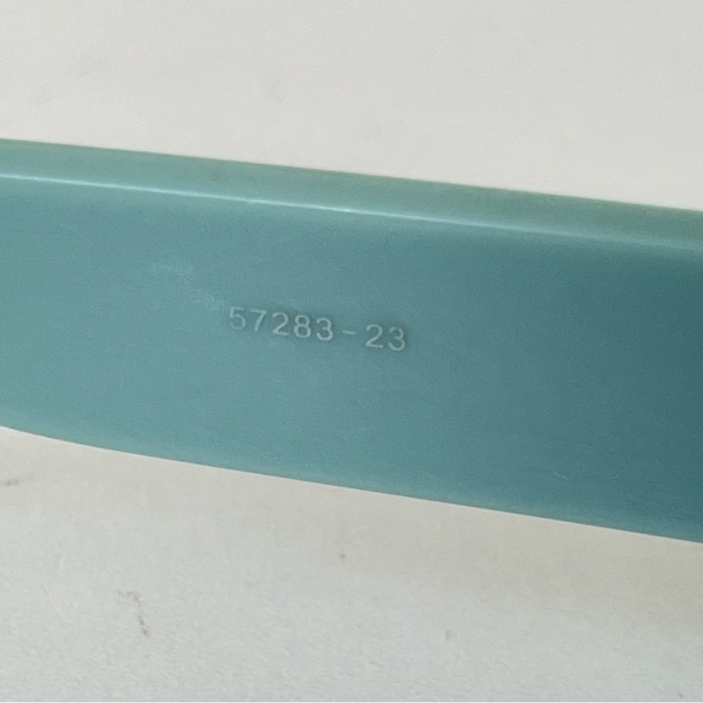 Playboy Y2K Bunny Icon Pastel Blue Sunnies Rectangular Sunglasses - Picture 7 of 8